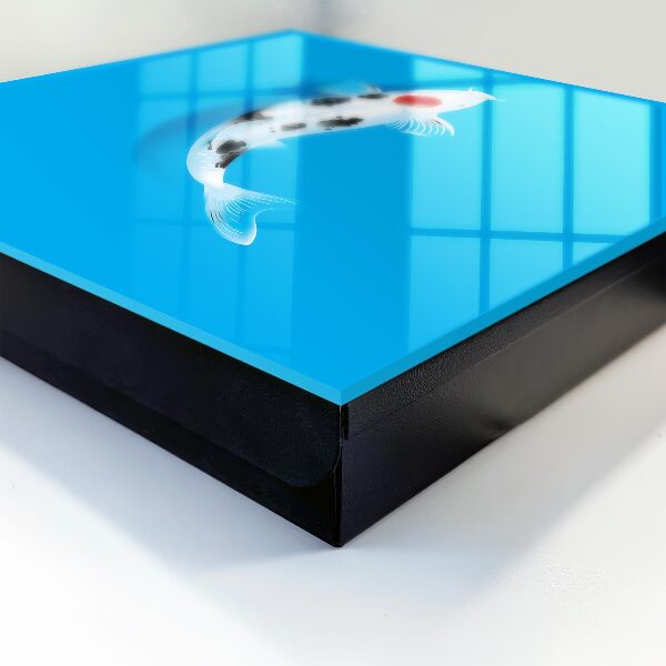 Caja para llaves con diseño de peces koi