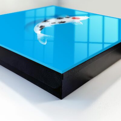 Caja para llaves con diseño de peces koi