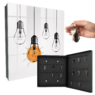 Caja para llaves tipo bombilla
