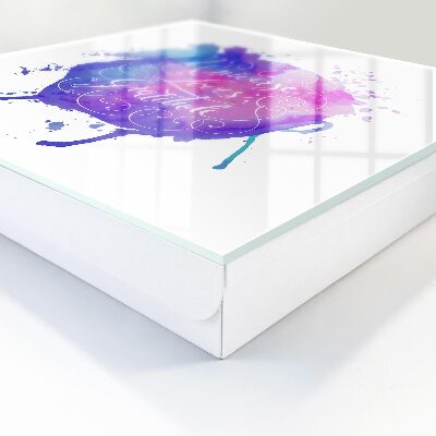 Caja para llaves con diseño decorativo El universo ama la gratitud