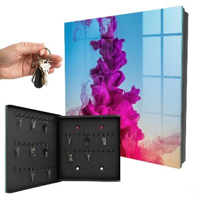 Caja para llaves diseño dinámica del color