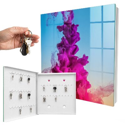 Caja para llaves diseño dinámica del color