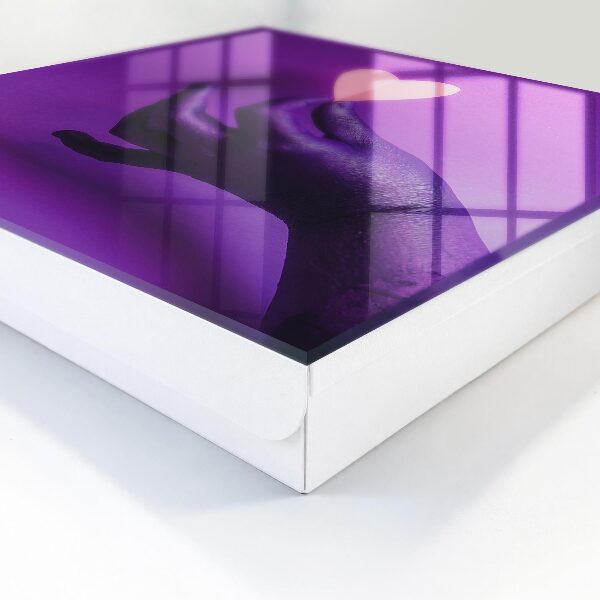 Caja para llaves modelo amor púrpura