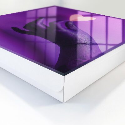 Caja para llaves modelo amor púrpura