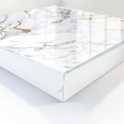 Caja para llaves con diseño de patrón de mármol