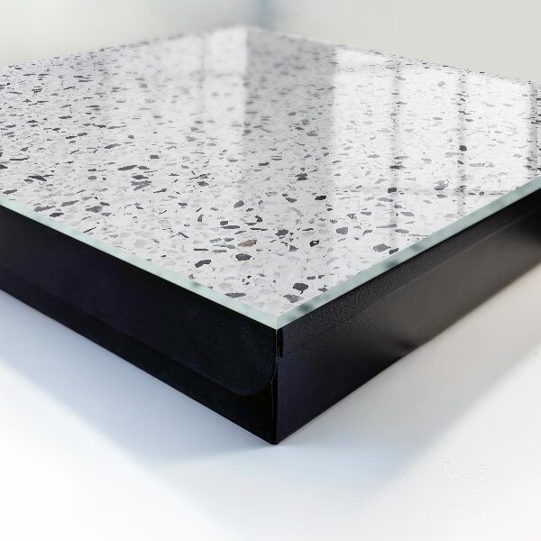 Caja para llaves con diseño estilo terrazo