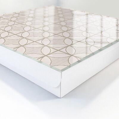 Caja para llaves con diseño de geometría elegante