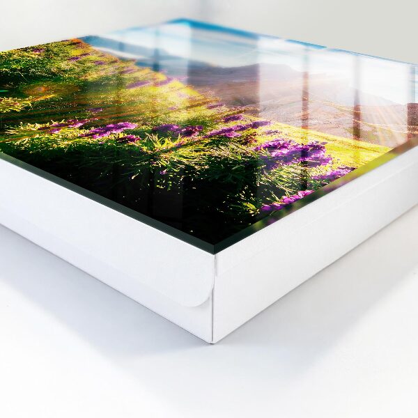 Caja para llaves diseño idilio de montaña