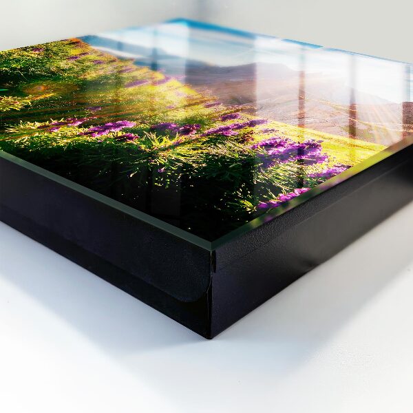 Caja para llaves diseño idilio de montaña