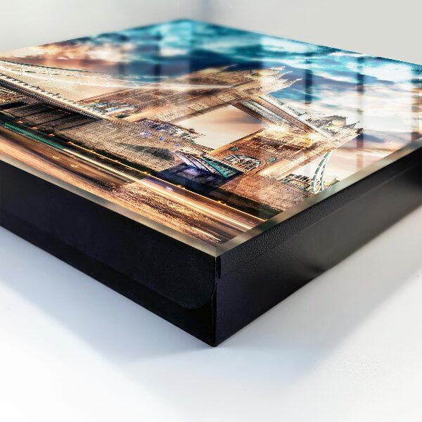 Caja para llaves diseño de paisaje urbano