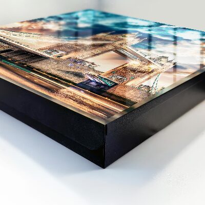Caja para llaves diseño de paisaje urbano