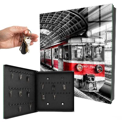 Armario para llaves diseño simetría ferroviaria
