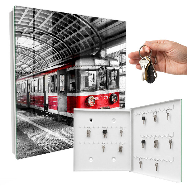 Armario para llaves diseño simetría ferroviaria