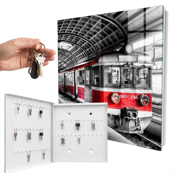 Armario para llaves diseño simetría ferroviaria