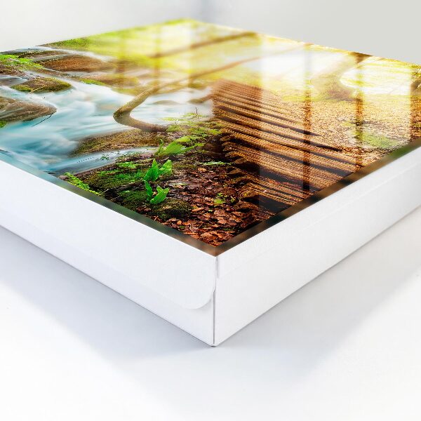 Caja para llaves modelo un rincón del bosque