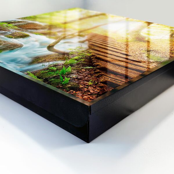 Caja para llaves modelo un rincón del bosque