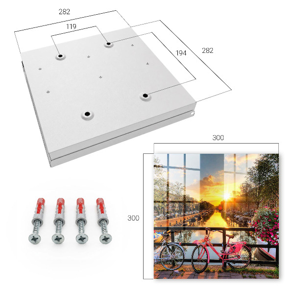 Caja para llaves diseño Oeste urbano