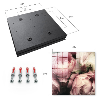 Caja para llaves diseño belleza rosa