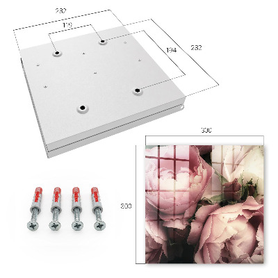 Caja para llaves diseño belleza rosa