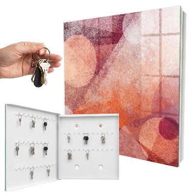 Caja para llaves diseño con el arte La energía de la abstracción