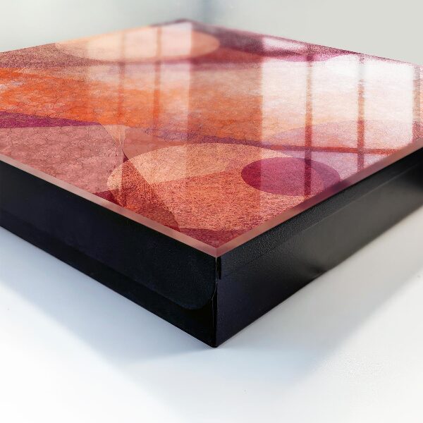 Caja para llaves diseño con el arte La energía de la abstracción