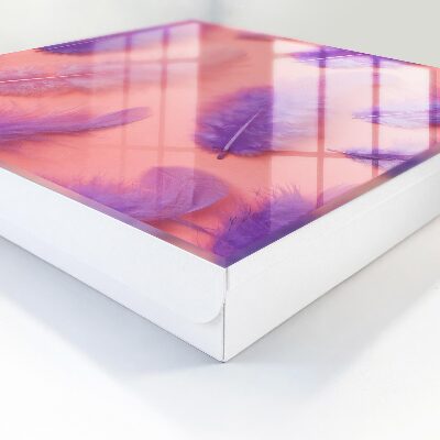Caja para llaves de color morado