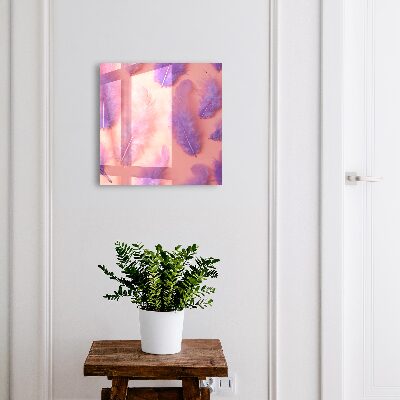 Caja para llaves de color morado