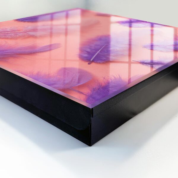Caja para llaves de color morado