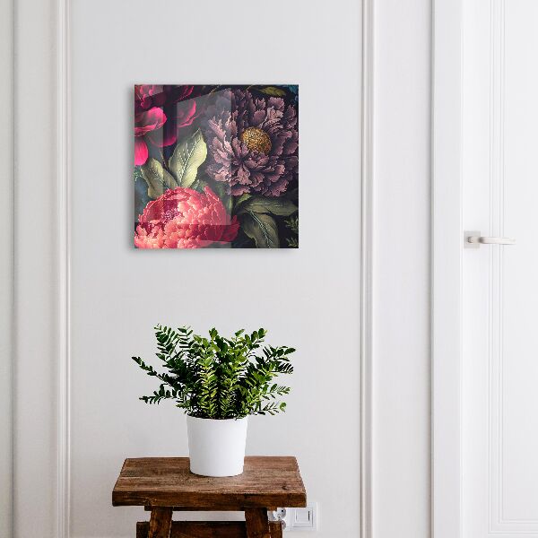 Caja para llaves diseño de flores de lujo
