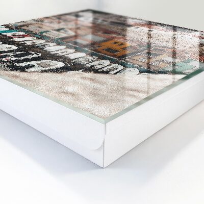Caja para llaves diseño de pueblo costero