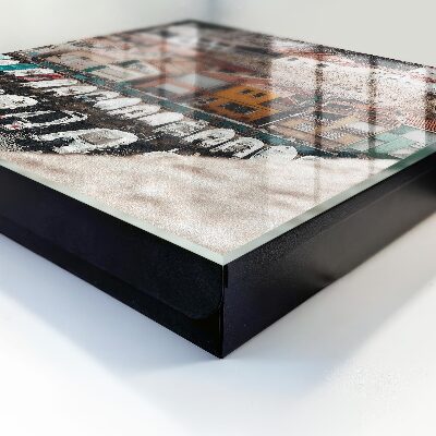 Caja para llaves diseño de pueblo costero