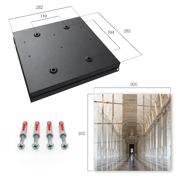 Caja para llaves de diseño arquitectura clásica