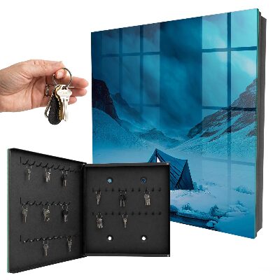 Caja para llaves modelo noche azul