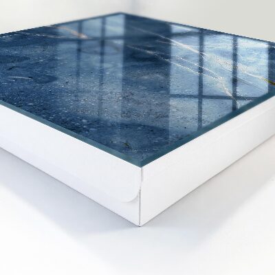 Caja para llaves de mármol azul