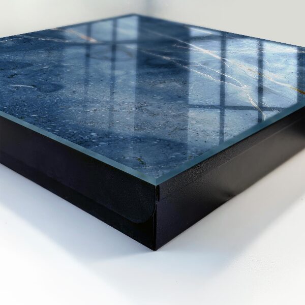 Caja para llaves de mármol azul