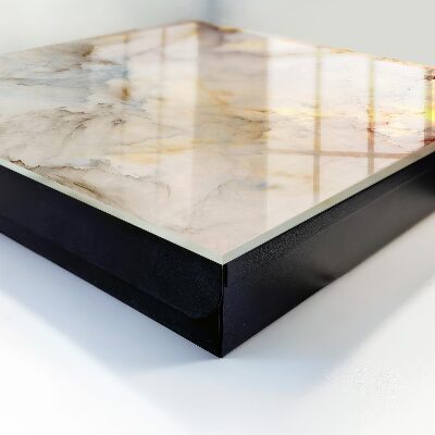 Caja para llaves con diseño de mármol