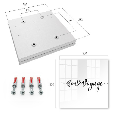 Caja para llaves diseño el camino del corazón