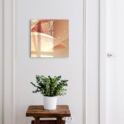 Armario para llaves con diseño de ondas abstractas