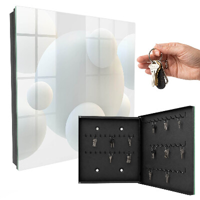 Caja para llaves con cuentas pequeñas