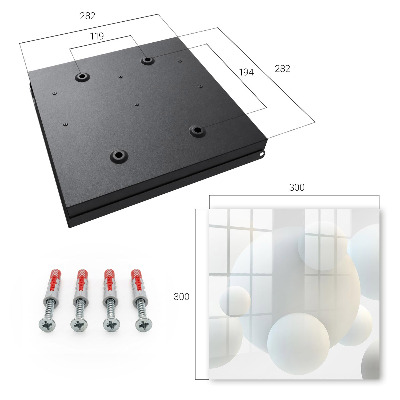 Caja para llaves con cuentas pequeñas
