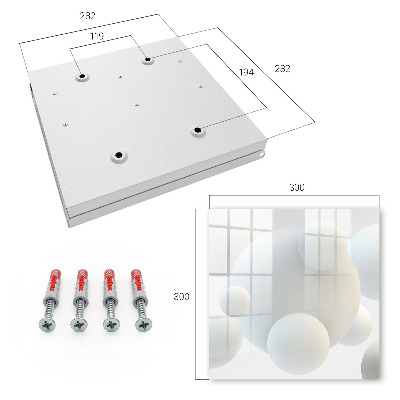 Caja para llaves con cuentas pequeñas