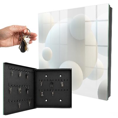 Caja para llaves con cuentas pequeñas