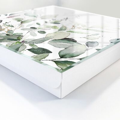 Caja para llaves de diseño elegante en color verde