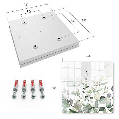 Caja para llaves de diseño elegante en color verde