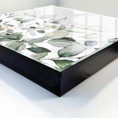 Caja para llaves de diseño elegante en color verde
