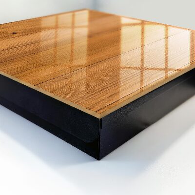 Armario para llaves con acabado en textura de madera
