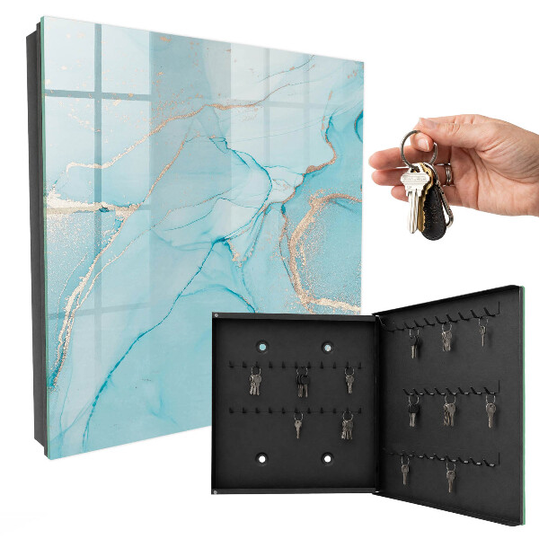 Caja para llaves diseño sueños azules