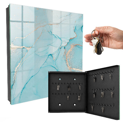 Caja para llaves diseño sueños azules