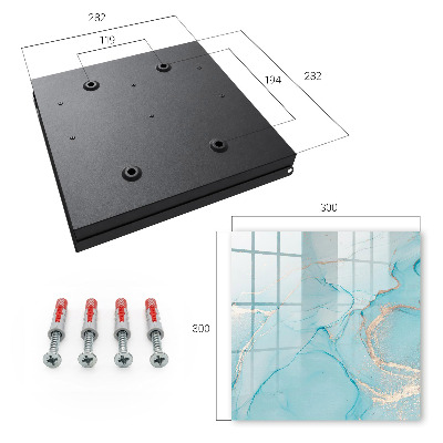 Caja para llaves diseño sueños azules