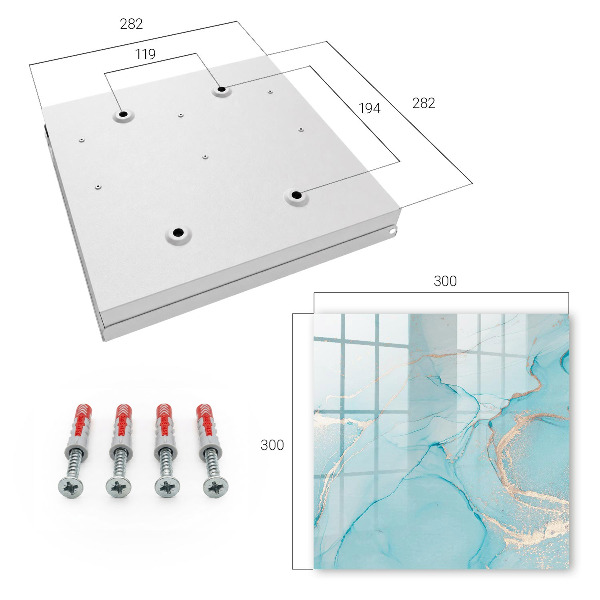 Caja para llaves diseño sueños azules